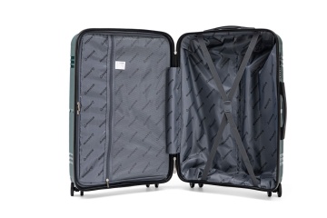 Troler Mare Aventor, 76.5x51.5x28.5 cm, Polipropilenă, Cifru TSA, 4 Roți Duble 360°, AV108, Verde - Img 2