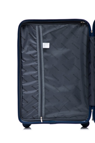 Troler mare Aventor AV105, 75x50x29.5 cm, polipropilena, bagaj de cala, cifru TSA, bleumarin - Img 5