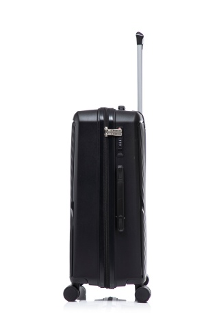 Troler mare Aventor AV106, 75x50x29.5 cm, polipropilena, bagaj de cala, cifru TSA, negru - Img 11