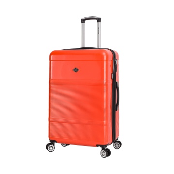 Troler mare extensibil Lee Cooper LC32203, policarbonat, 4 roti duble, cifru, 77 cm, rosu - Img 18