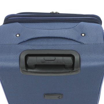 Troler mare extensibil Madisson, 76x46x28/33 cm, poliester, bagaj de cală, 4 roți duble, cifru, SW55104, bleumarin - Img 10