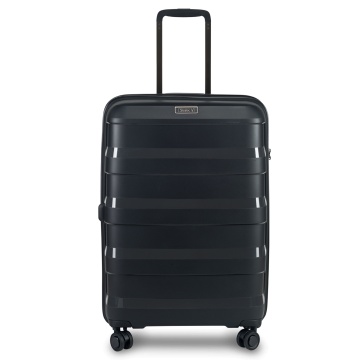 Troler Mare Extensibil Stratic L Straw Plus - 76 cm Negru