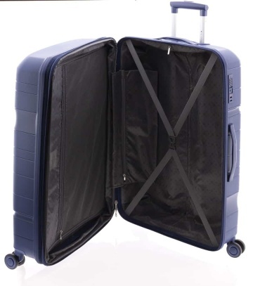 Troler mare Gladiator Boxing MG 3812, roti cu suspensie, extensibil polipropilena, 77 cm, bleumarin - Img 2