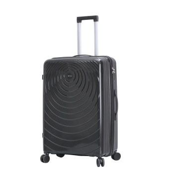 Troler Mare Madisson, 77x50x30 cm, Polipropilenă, Fermoar Antifurt, Cifru, 103 L, SW66303, Negru