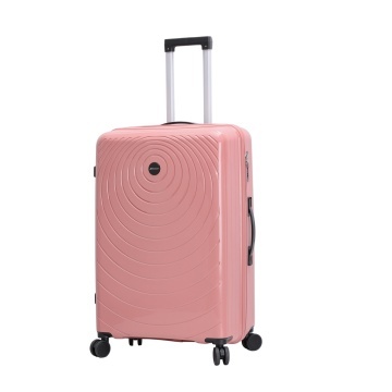 Troler Mare Madisson, 77x50x30 cm, Polipropilenă, Fermoar Antifurt, Cifru, 103 L, SW66303, Rose