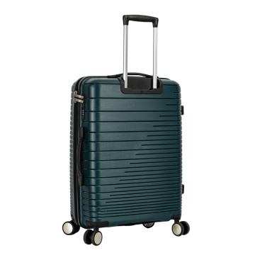 Troler Mare Madisson SW33703, Polipropilena, 4 Roti Duble, Cifru, 75 cm, Verde inchis - Img 5