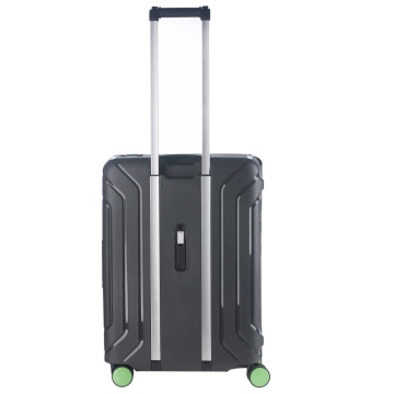 Troler Mare Polipropilena inchidere cu clapeta CarryOn STEWARD 75 cm Antracit - Img 3
