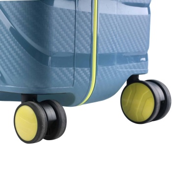 Troler Mare Polipropilena inchidere cu clapeta CarryOn STEWARD 75 cm Albastru - Img 7