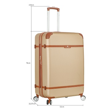 Troler Mare, Snowball, Extensibil, ABS, Cifru TSA, SW52303, 78 cm, Auriu - Img 21