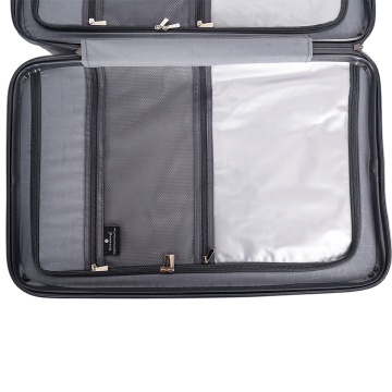 Troler mare Snowball SW47203, polipropilena, fermoar antifurt, cifru TSA, 4 roti duble, 79 cm, antracit - Img 15