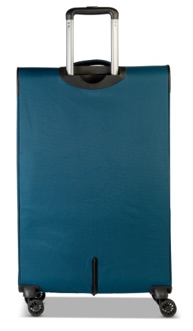 Troler mare Worldpack Bern F10508, 79x47x30 cm, bagaj de cală, poliester, cifru TSA, 4 roți duble, turcoaz - Img 7