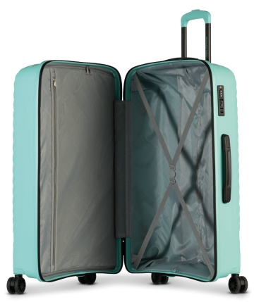 Troler Mare Worldpack MAUI, F10520, 75 cm, Polipropilenă, Cifru TSA, 4 Roți Duble 360°, Turcoaz - Img 2