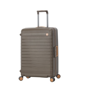 Troler Mediu 68x47x26 cm Snowball, 100% Polipropilenă, Închidere Clapetă, SW57203, Maro