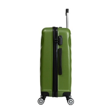 Troler mediu Aventor AV104, 67x43x25 cm, bagaj de cala, 100%ABS, cifru, 4 roti duble 360°, verde - Img 6
