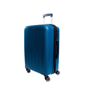 Troler mediu extensibil Aventor AV101, 65.5x43.5x26 cm, polipropilena, bagaj de cala, fermoar antifurt, +20% capacitate, cifru TSA, turcoaz - Img 9