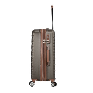Troler mediu extensibil Madisson SW33803, ABS, cifru, 4 roti duble, 67 cm, maro - Img 5