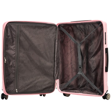 Troler mediu extensibil Madisson SW43903, polipropilena, cifru, 4 roti duble, 68 cm, galben - Img 2