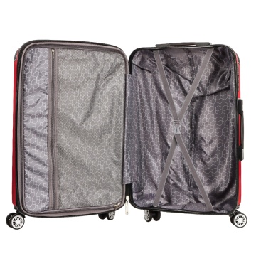 Troler mediu extensibil Madisson SW44103, ABS, cifru, 4 roti duble, 67 cm, auriu - Img 2