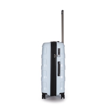 Troler Mediu Extensibil Stratic M Straw Plus - 66 cm Albastru Deschis - Img 4