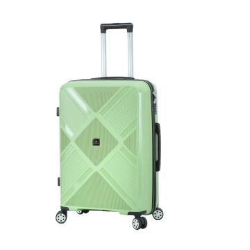 Troler mediu Madisson SW53103, 66x45x25 cm, bagaj de cala, 100%polipropilena, cifru, 4 roti 360°, verde