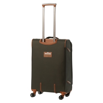 Troler Mediu Poliester Extensibil 4 Roti Duble Ella Icon Atena 1172-67 cm Verde - Img 9