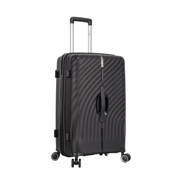 Troler mediu Snowball SW47203, polipropilena, fermoar antifurt, cifru TSA, 4 roti duble, 69 cm, negru - Img 4