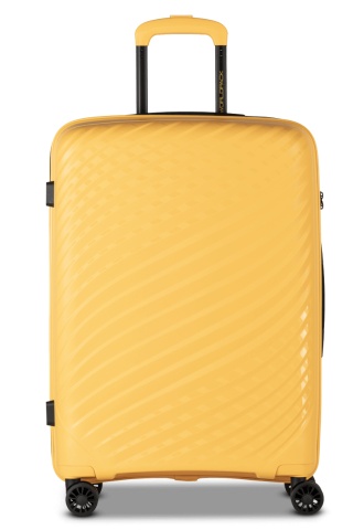 Troler Mediu Worldpack MAUI, F10520, 65 cm, Polipropilenă, Cifru TSA, 4 Roți Duble 360°, Galben - Img 7