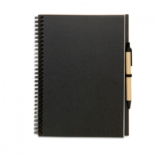 Bloc notes reciclabil şi pix