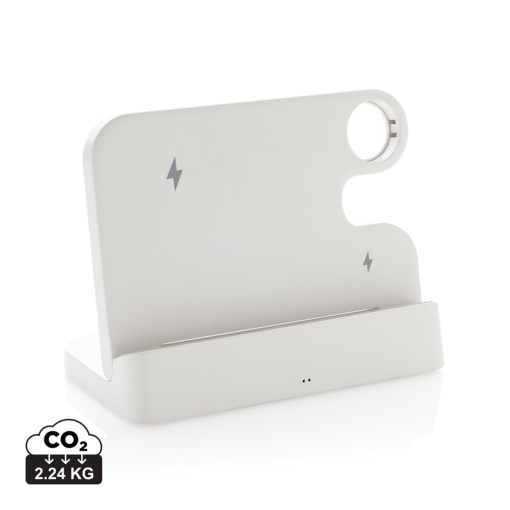 Încărcător dublu de 15 W din plastic reciclat Joltz RCS