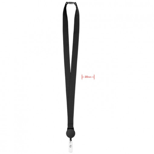 Lanyard cu suport pentru ecuson