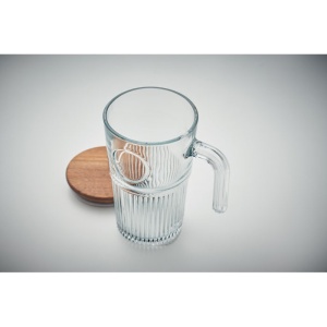 Cană de sticlă 450ml - Img 2