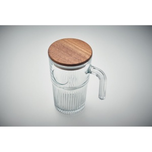 Cană de sticlă 450ml - Img 3