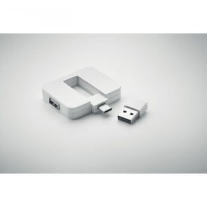 Hub USB 4 porturi + cablu 20 cm - Img 9