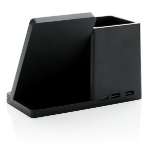 Încărcător wireless Ontario FSC® și RCS din plastic reciclat de 10 W - Img 6