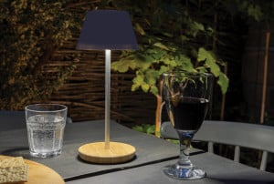 Lampă de masă din plastic reciclat Pure Glow RCS, reîncărcabilă prin usb - Img 7