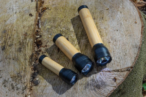 Lanterna Lucid 1W RCS din plastic reciclat și bambus - Img 10