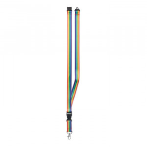 Lanyard RPET curcubeu - Img 3
