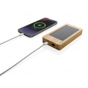 Powerbank solar Sunwick de 10.000 mAh Bamboo - Img 3