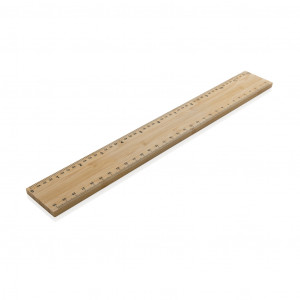 Riglă din bambus cu două fețe Timberson de 30 cm