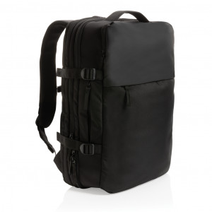 Rucsac de weekend extensibil Swiss Peak AWARE™ RPET de 15,6 inchi