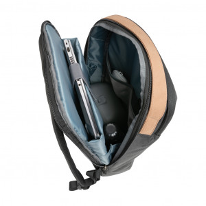 Rucsac pentru laptop Impact AWARE™ 300D de lux, în două tonuri, de 15,6". - Img 6