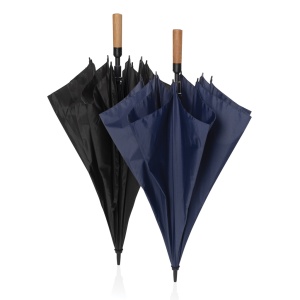 Tony Aware™ RPET 30 inch umbrelă de salcâm cu deschidere automată - Img 8