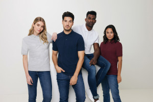 Tricou Polo Iqoniq Yosemite din bumbac reciclat - Img 7