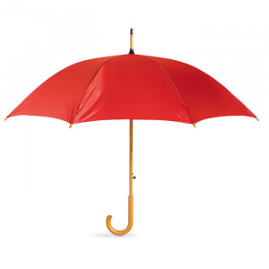 Umbrelă automată mâner lemn - Img 4