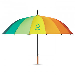 Umbrelă curcubeu de 27 inch - Img 5