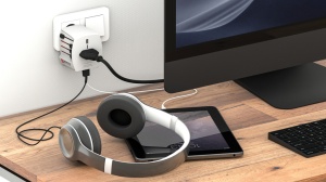 Adaptor SKROSS World Travel MUV cu USB A și C - Img 5