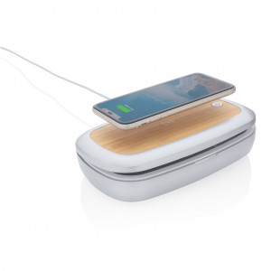 Cutie sterilizatoare Rena UV-C cu încărcător wireless de 5W - Img 6