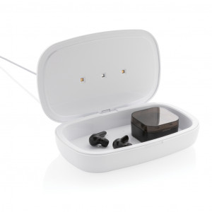 Cutie sterilizatoare UV-C cu încărcător wireless de 5W - Img 5