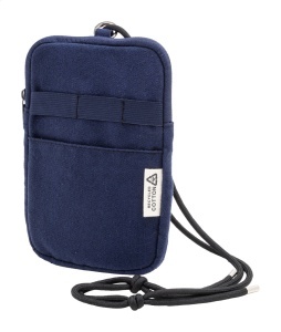 Geantă pentru telefon mobil, crossbody, din pânză reciclată