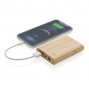 Powerbank de 5.000 mAh din bambus certificat FSC® - Img 2